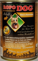 ROPO DOG Rind & Kaninchen 400 g