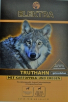 Elektra Truthahn Kartoffel und Erbsen  15 Kg